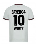 Bayer Leverkusen Florian Wirtz #10 Venkovní Dres 2023-24 Krátký Rukáv